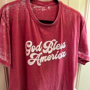 God Bless America tee shirt